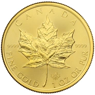 2020 1oz Canadian Maple Gold Coin