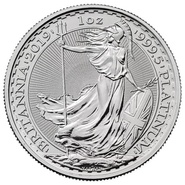 2019 1oz Platinum Britannia Coin