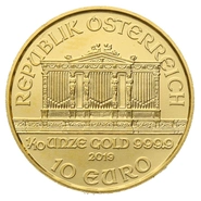2019 1/10oz Austrian Gold Philharmonic Coin