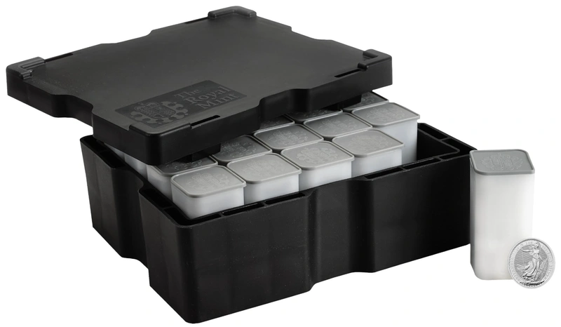 Monster Box of 500 2026 Britannia One Ounce Silver Coins