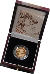 1999 Proof Gold Sovereign Boxed