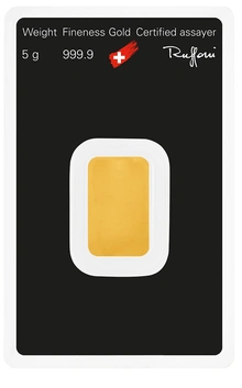 Argor-Heraeus 5 Gram Gold Bar