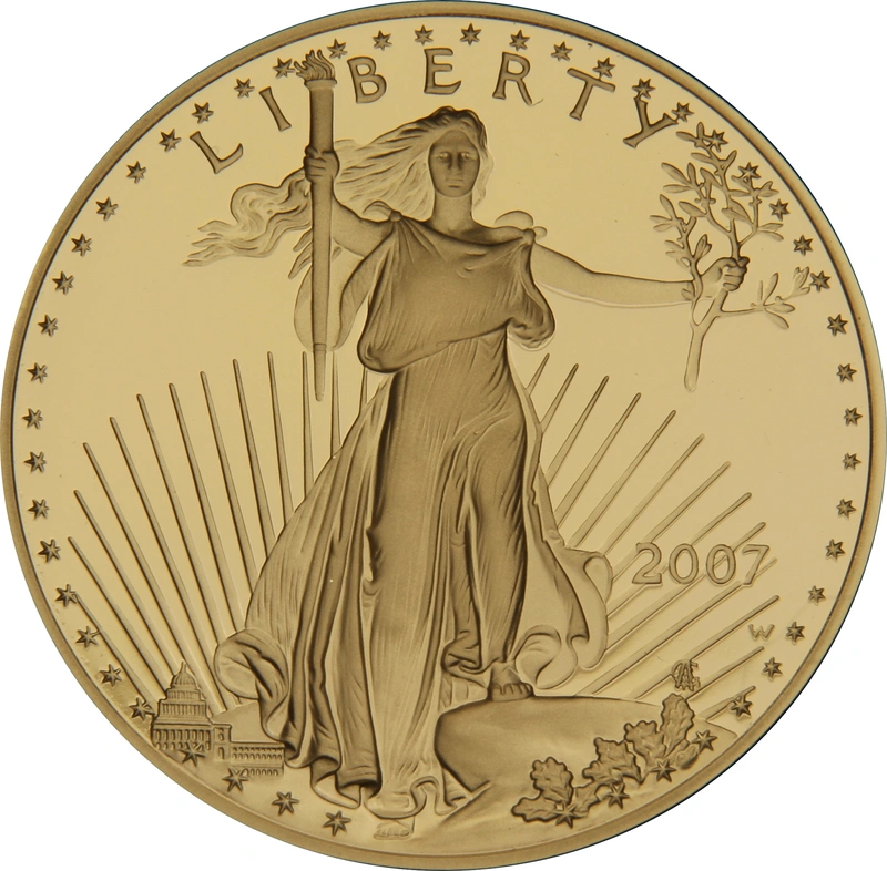 2007 1oz Proof American Eagle Gold Coin