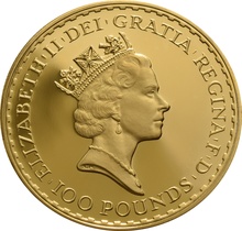 1996 Proof Britannia Gold 4-Coin Boxed Set