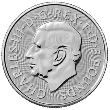 2024 Seymour Unicorn - Tudor Beasts 2oz Silver Coin