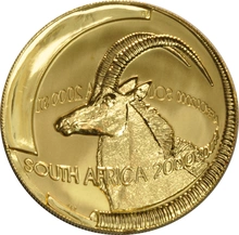 2000 1oz Natura Gold Coin Sable Boxed