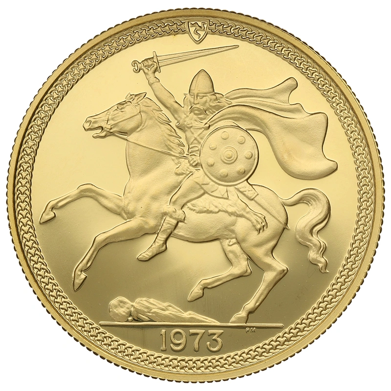 1973 Proof £2 Double Sovereign Isle of Man