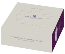 2023 5oz Silver Coronation of King Charles III Proof Coin Boxed