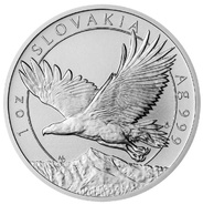 Slovakian Eagle Silver Coins