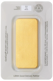 500g Gold Bar C. Hafner Cast
