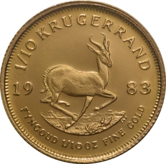 1983 1/10oz Krugerrand Gold Coin