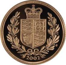 2002 Gold Proof Sovereign Four Coin Set