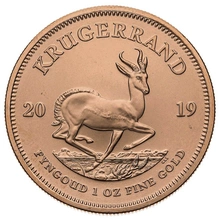 2019 Krugerrand Gold Coin 1oz