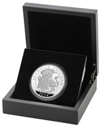 2024 Seymour Unicorn - 1oz Tudor Beasts Proof Silver Coin Boxed