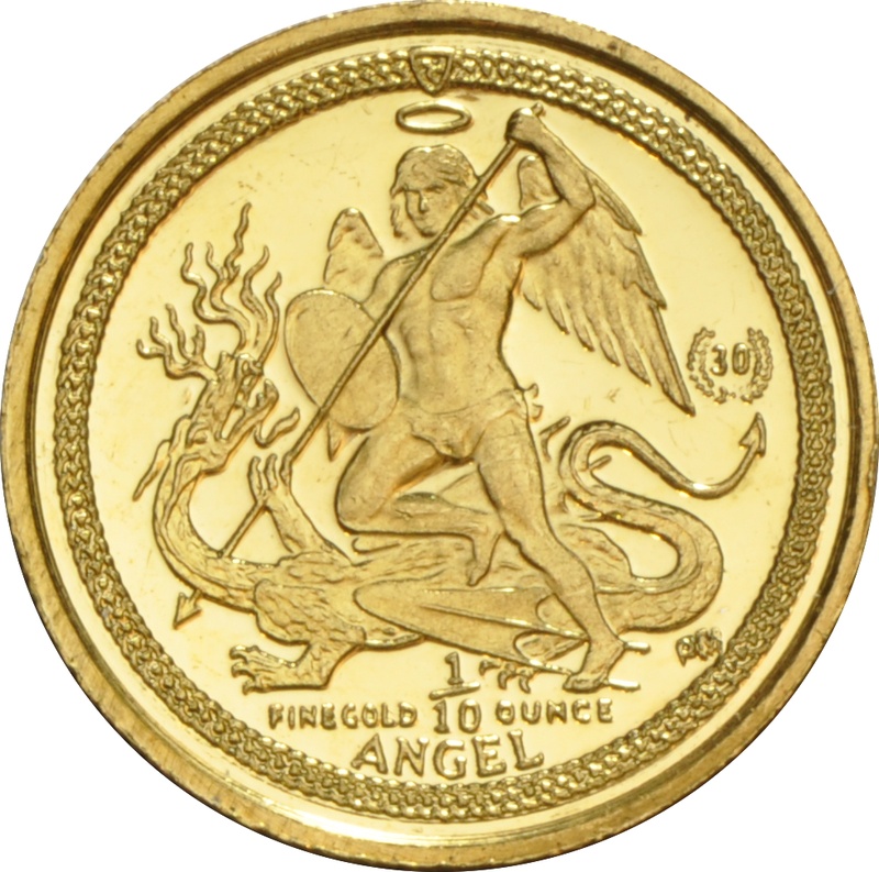 Tenth Ounce Angel Gold Coin
