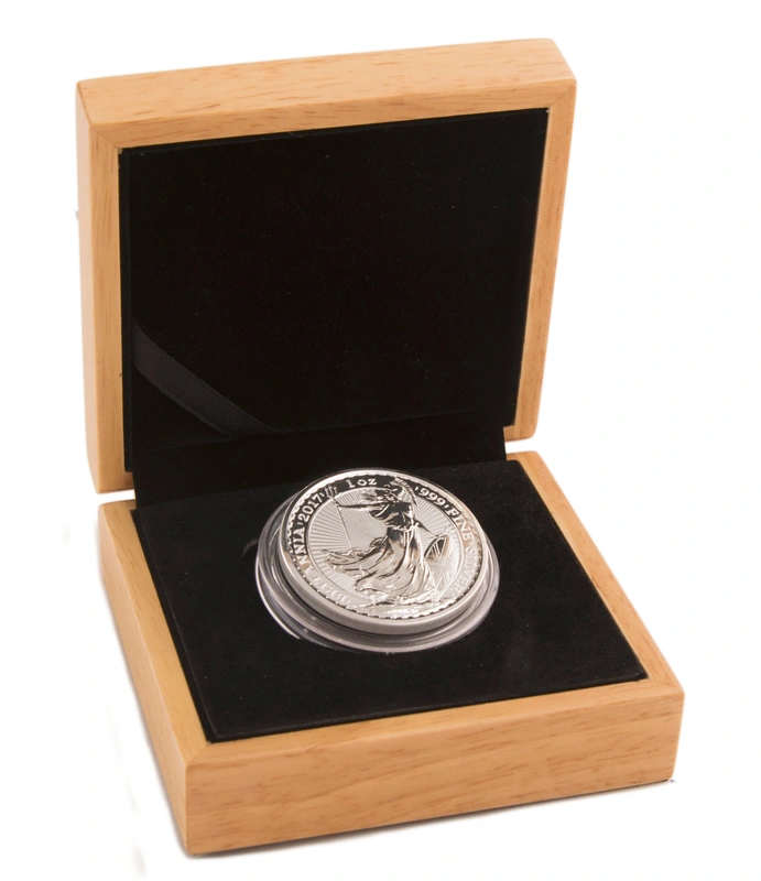 2017 1oz Silver Britannia Boxed