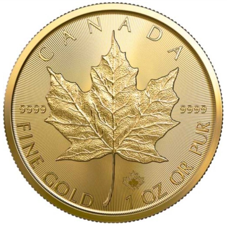 2023 Canadian Maple Leaf Gold Coin 1oz