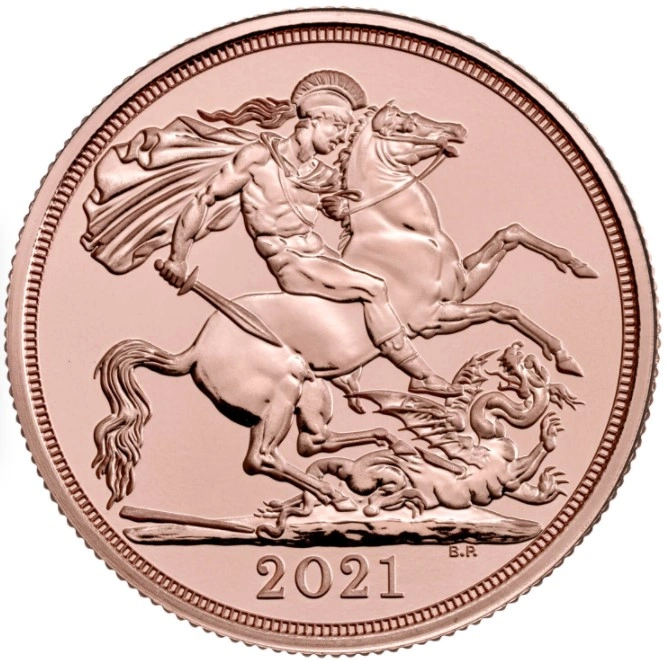 2021 £2 Coin Gold Double Sovereign