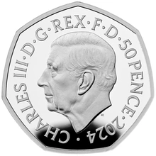 2024 Proof 50p Team GB Olympics Proof 50p Silver Coin Boxed