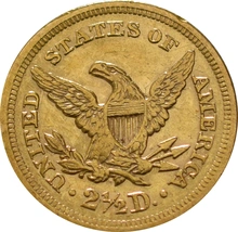 American Gold Quarter Eagle $2.50 Liberty Head