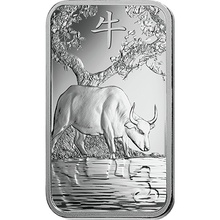 PAMP 1oz 2021 Year of the Ox Silver Bar
