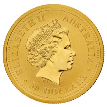 1999 Half Ounce Gold Australian Nugget