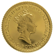 1990 Tenth Ounce Proof Britannia Gold Coin