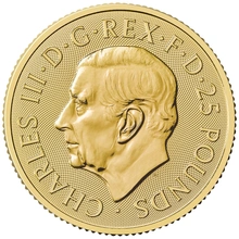 Monster Box of 500 2025 1/4oz Britannia Gold Coins