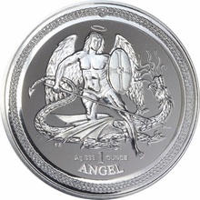 Premium Pobjoy Mint Collection Angel and Pegasus Silver Coin with Gift box