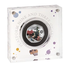 2022 Proof 50p Silver Coin 25th Anniversary of Harry Potter Hogwarts Express Boxed