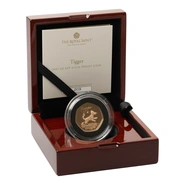 2021 Tigger Fifty Pence Proof Gold Coin Boxed
