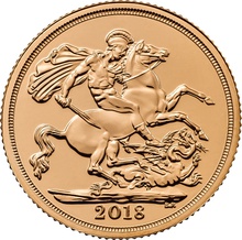 Ten 2018 Sovereign Gold Coin in Gift Box
