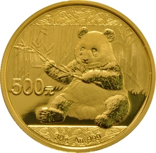 2017 30g Gold Chinese Panda Coin