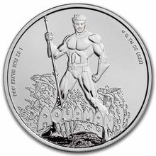 2023 1oz Aquaman Samoan 1oz Silver Coin