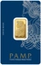 10g Gold Bar PAMP Lady Fortuna Minted