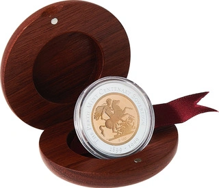 Perth Mint Centenary Proof Sovereign Gold Coin