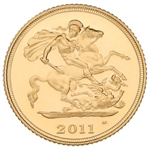 Gold Proof 2011 Half Sovereign Boxed