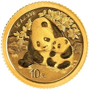 2024 1g Gold Chinese Panda Coin
