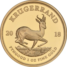 2018 Proof Krugerrand Gold Coin 1oz