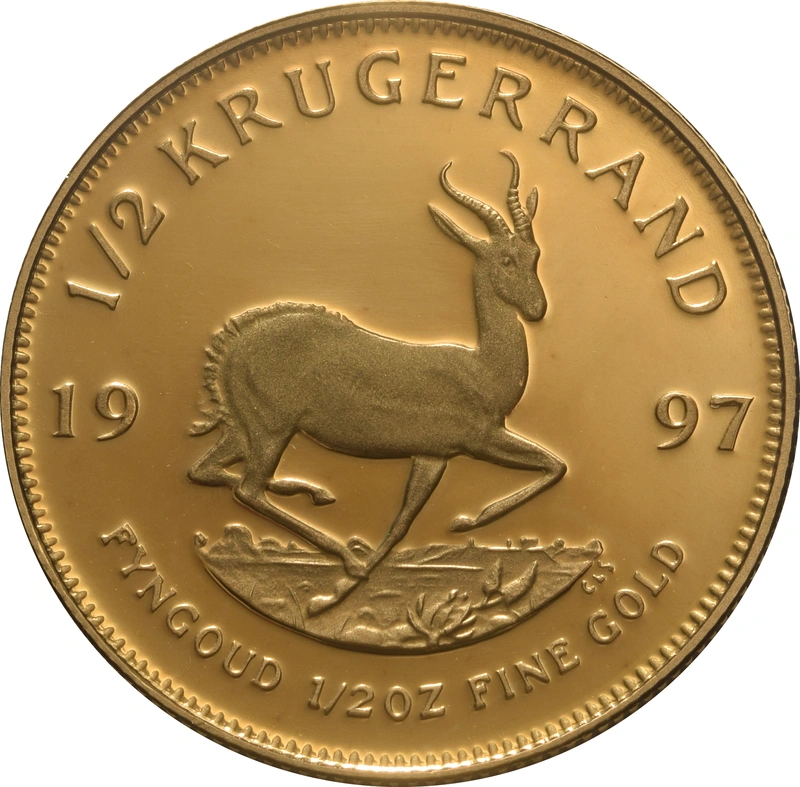 1997 Proof 1/2oz Krugerrand Gold Coin