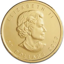 2013 Canadian Maple Leaf Gold Coin 1oz