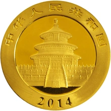 2014 1/4 oz Gold Chinese Panda Coin