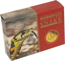 Australian 2013 Year of the Snake 1oz Gold Proof Coin Boxed