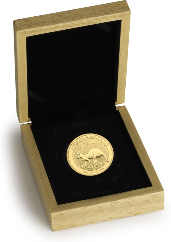 2019 1oz Gold Australian Nugget Gift Boxed