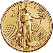 2021 Tenth Ounce American Eagle Gold Coin Type II