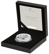2023 Myths & Legends Morgan le Fay 2oz Silver Proof Coin Boxed