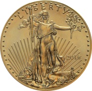 2016 1oz American Eagle Gold Coin