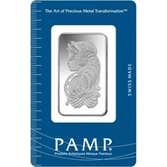 PAMP 20 Gram Silver Bar Minted