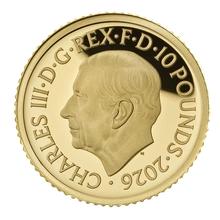 2026 Britannia UK Gold 1/10 oz Proof Coin