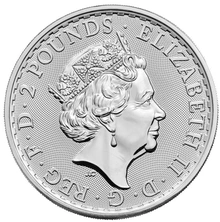 2023 Silver Queen Elizabeth II Britannia Full Monster Box